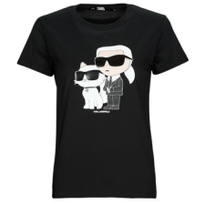 Karl Lagerfeld Rövid ujjú pólók IKONIK 2.0 T-SHIRT Fekete EU XL női póló