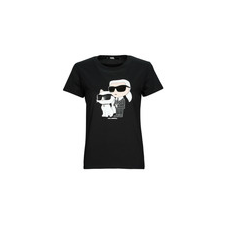 Karl Lagerfeld Rövid ujjú pólók IKONIK 2.0 T-SHIRT Fekete EU XS női póló