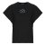 Karl Lagerfeld Rövid ujjú pólók RSG GLITTER RELAXED T-SHIRT Fekete EU M