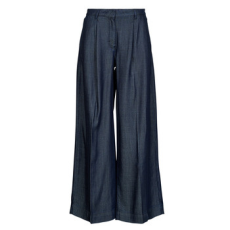 Karl Lagerfeld Ruhák FLUID DENIM WIDE LEG PANTS Kék US 29
