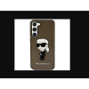 Karl Lagerfeld Samsung Galaxy S23 Hátlapvédő Tok - Barna (KLHCS23SHNIKTCK)