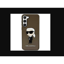 Karl Lagerfeld Samsung Galaxy S23 Hátlapvédő Tok - Barna (KLHCS23SHNIKTCK) tok és táska