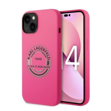 Karl Lagerfeld Silicone RSG Apple iPhone 14 Plus hátlap tok, rózsaszín tok és táska