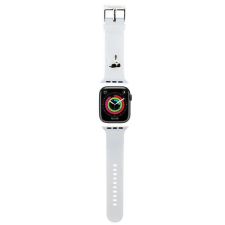 Karl Lagerfeld szíj Apple Watch 42/44/45/49mm - fehér okosóra kellék
