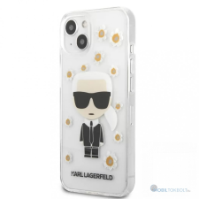 Karl Lagerfeld tok átlátszó (KLHCP13SHFLT) Apple iPhone 13 Mini készülékhez tok és táska