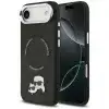 Karl Lagerfeld tok az IPHONE 17 Air készülékhez, kompatibilis a MagSafe KLHMP17MPSMLRKCK (PU K&amp;C PINS) feketével