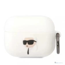 Karl Lagerfeld tok fehér (KLAPRUNIKH) Airpods Pro készülékhez tok és táska