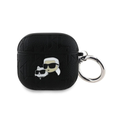 Karl Lagerfeld tok fekete KLA4PGKCPK Apple Airpods 4 készülékhez (1312320000004) fülhallgató, fejhallgató tok