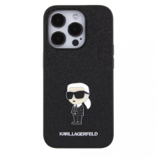 Karl Lagerfeld tok fekete KLHCP15LGKNPSK Apple Iphone 15 Pro készülékhez tok és táska
