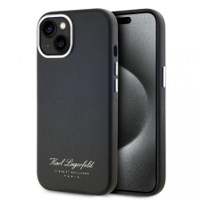 Karl Lagerfeld tok fekete KLHCP15SPGWCMKHK Apple Iphone 15 készülékhez tok és táska