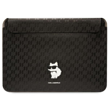Karl Lagerfeld tok KLCS16SAKHPCK 16&quot; fekete Saffiano Monogram Choupette tok és táska