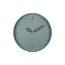 Karlsson 6012BL design falióra, kék, átmérő 40 cm, kék falióra
