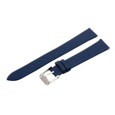  Karóra szíj, kék színű, varrás nélküli, 65+105 / 14 mm óraszíj