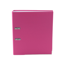  Karos iratrendező A4 75 mm rózsaszín LEAN irattartó