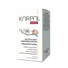 Karpal forte kéztő alagút szindróma masszírozó krém 50 ml gyógyhatású készítmény