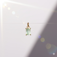 KÁRPÁTHY ékszer December kristály charm, aranyozott egyéb ékszer