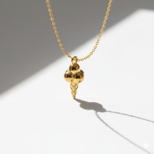 KÁRPÁTHY ékszer DIY Fagylalt nyaklánc - aranyozott nyaklánc