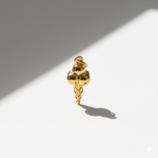 KÁRPÁTHY ékszer Fagylalt charm - aranyozott egyéb ékszer