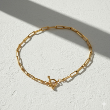 KÁRPÁTHY ékszer Sevilla aranyozott nyaklánc T kapoccsal nyaklánc