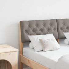  Kárpitozott fejtámla Tópszínű 120 cm Tömör fenyőfa ágy és ágykellék