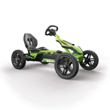 Kart BERG Rally DRT Green - sportkormány és sebességkerekek lábbal hajtható járgány
