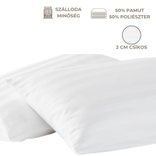 Kartaltex Szállodai 2cm csíkos párnahuzat 70x90cm lakástextília