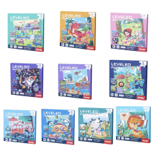 Kartent Lépésről lépésre - Mágneses puzzle - fejlesztő játék - 4 -es szint kreatív és készségfejlesztő