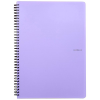 Karton P+P Pastelini Twin wire A4 PP lila