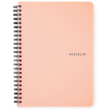 Karton P+P Pastelini Twin wire A5 PP sárgabarack füzet