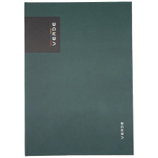 Karton P+P Verde A4 96 lap, zöld füzet