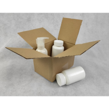  Kartondoboz, 25 x 15 x 10 cm (U00) papírdoboz 3 rétegű hullámkartonból, 25 db, 25 db/cs postázás