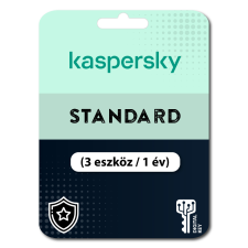 Kaspersky Standard (3 eszköz / 1 év) (Elektronikus licenc) karbantartó program