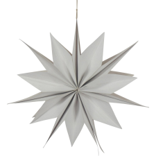  Kassia felakasztható dísz fehér 50 cm karácsonyi dekoráció