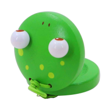  Kasztanyetta, állatfigurás - Béka fajáték