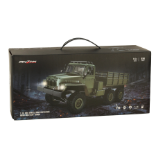  Katonai autó RC off-road 4WD 1:16 RTR távirányítós modell