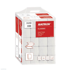 Katrin Kéztörlő "Z" hajtogatott 150lap 2rétegű 22,5x23cm recycled fehér Katrin Classic Handypack 100621