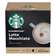 Kávékapszula STARBUCKS by Nescafé Dolce Gusto Latte Macchiato 2x6 kapszula/doboz kávé