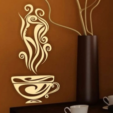  Kávés csésze 5 tapéta, díszléc és más dekoráció