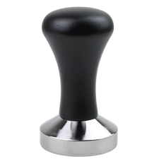 Kávétömörítő tamper fekete fa nyéllel 51 mm kávéfőző kellék