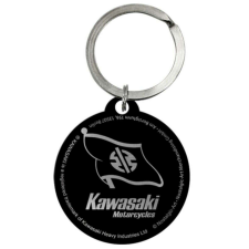 Kawasaki fém kulcstartó "Motorcycles" kulcstartó