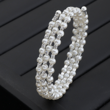 Kayla női karkötő whitegold karkötő