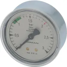  KAZÁN NYOMÁSMÉRŐ ø 62 mm 0÷3 bar kisháztartási gépek kiegészítői