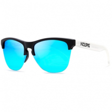 KDEAM Borger 2 napszemüveg, White & Black / Blue napszemüveg