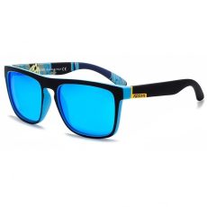 KDEAM Sunbury 1-1 napszemüveg, Black / Light Blue