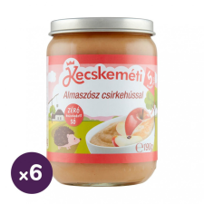 Kecskeméti almapüré csirkehússal, 5 hó+ (6x190 g) bébiétel