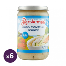 Kecskeméti cukkini csirkehússal és rizzsel, 8 hó+ (6x220 g) bébiétel