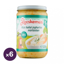 Kecskeméti rizs hallal joghurtos mártásban, 11 hó+ (6x220 g) bébiétel
