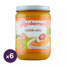 Kecskeméti sütőtök-alma, 4 hó+ (6x190 g) bébiétel