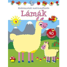 Kedvenceink matricásfüzete - Lámák gyermek- és ifjúsági könyv