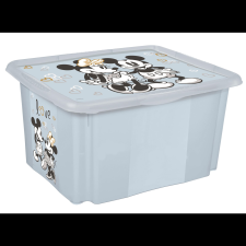 KEEEPER Tárolódoboz fedéllel, nagy Mickey - kék (4052396081176) bútor